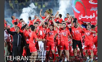 اهدای جام قهرمانی لیگ برتر به تیم پرسپولیس 21