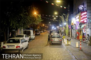 تهران بعد ار ساعت قرنطینه 2