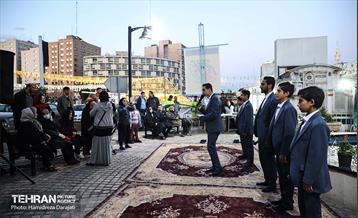 پویش ماه مهربانی و برپایی سفره کریمانه در منطقه 6