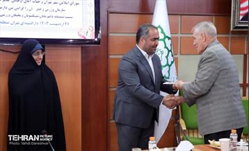 بازدید عضو شورای اسلامی شهر از منطقه 17 19