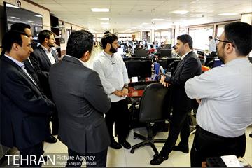 بازدید سرپرست مرکز ارتباطات از خبرگزاری فارس 10