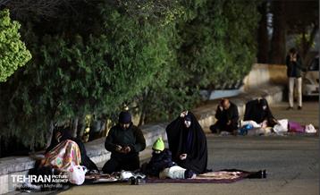 احیای شب 19 رمضان در دانشگاه تهران 10