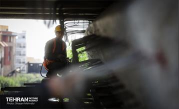 بهسازی لرزه ای پل یادگار امام(ره) - مرزداران 45