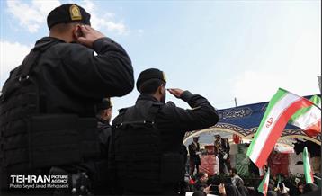 مراسم تشییع «علی لاریجانی»، «غلامرضا سلیمانی» و قهرمانان «ناو دنا» 35