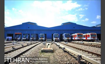 آیین بهره برداری از ٥٩ واگن مترو با حضور دکتر قالیباف 3