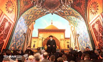 مراسم احیای شب‌ نوزدهم ماه مبارک رمضان در امامزاده صالح 36