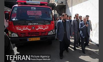 حضور شهردار تهران در مراسم عزاداری تاسوعای حسینی، بازار تهران 20