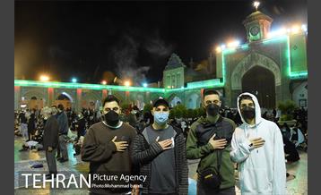 مراسم شب احیا در حرم حضرت عبدالعظیم(ع) 5