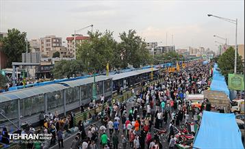 مهمانی ۱۰ کیلومتری عید غدیر در تهران 40