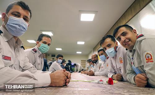 بازدید مدیران شهری از ایستگاه آتش نشانی منطقه 8