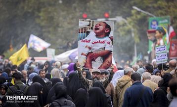 راهپیمایی ۱۳ آبان در تهران  9