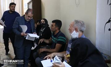 جلسه نظارت ستادی و دیدار مردی شهردار تهران در منطقه 13