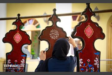 کارگاه ساخت علامت های عاشورایی