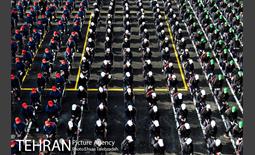 نواختن زنگ آغاز سال تحصیلی توسط دکتر حسن رباطی 1