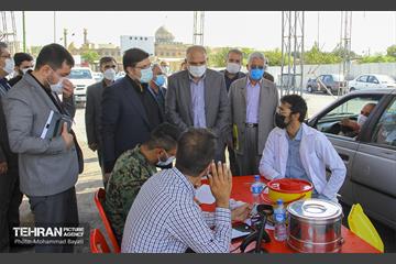 جلسه و بازدید میدانی جعفر شربیانی از منطقه ۲۰