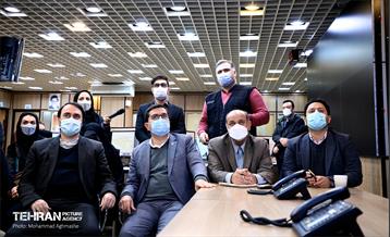 بازدید اعضا شورا شهر تهران از سازمان مدیریت بحران  11