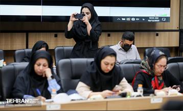 نشست خبری رئیس سازمان پیشگیری و مدیریت بحران شهر تهران 16