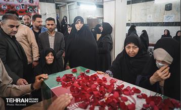 تشییع پیکر مطهر شهید محمد حسن زارعی در منطقه ۸ 15