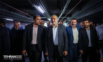 آیین افتتاح پارکینگ طبقاتی امیرکبیر 13