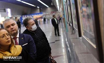 افتتاح نمایشگاه عکس رومانی در ایستگاه مترو تجریش 4