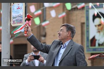 آئین بازگشایی مدرسه البرز 12