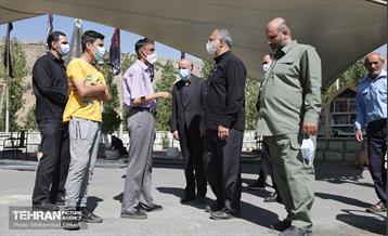 بازدید شهردار تهران از کمربند سبز تهران 17