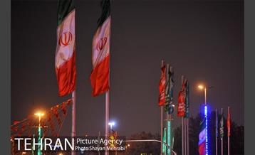 آذین بندی خیابان های تهران به مناسب ولادت حضرت محمد(ص) 16