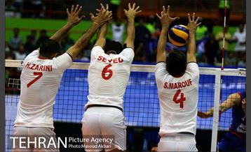 دیدار ایران و صربستان در لیگ جهانی والیبال 14