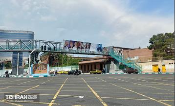 نصب تبلیغات نامزدهای چهاردهمین دوره انتخابات ریاست جمهوری در پایتخت 72