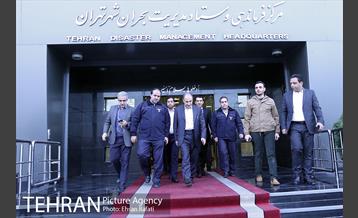 حضور شهردار تهران در جلسه ستاد مدیریت بحران شهر تهران  25