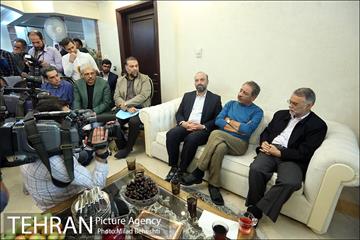 بازدید خبرنگاران از پشت صحنه سریال در جستجوی آرامش‎ 5