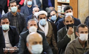 میز خدمت در مسجد جامع ابوذر منطقه ۱۷