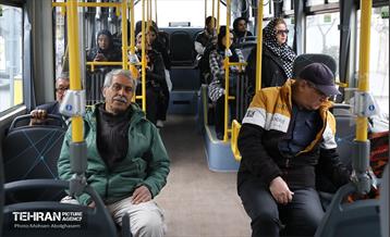 بهره‌برداری از اتوبوس های برقی شهر تهران 20
