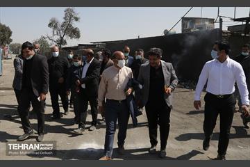 بازدید معاون فرهنگی شهردار تهران از منطقه خلازیر 13