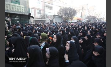 تشییع پیکر شهید مدافع حرم سعید علیدادی 14