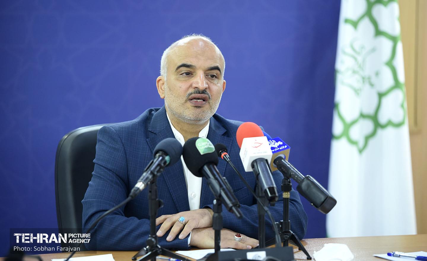 نشست خبری مدیر اداره کل سلامت شهرداری تهران 8