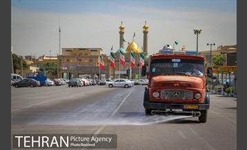 اقدامات شهرداری منطقه ۲۰ در نماز عید فطر حرم حضرت عبدالعظیم حسنی(ع) 21