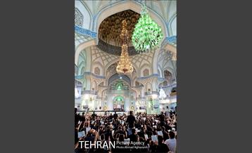 مراسم احیای شب بیست وسوم ماه رمضان درحرم حضرت عبدالظیم حسنی(ع) 20