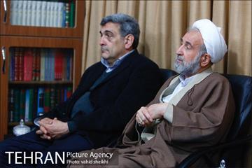 دیدار شهردار تهران با آیت الله العظمی بیات زنجانی  2