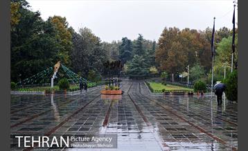 بارش باران پاییزی در تهران 15