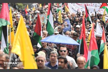 تشییع پیکر شهید اسماعیل هنیه 10