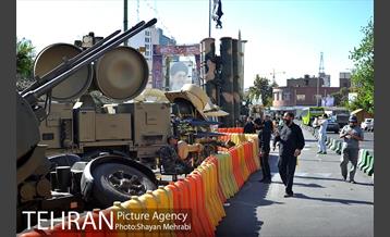 نمایشگاه دفاع مقدس در میدان بهارستان 20
