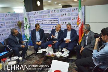 بازدید محسن هاشمی از ستاد انتخابات شورایاری محلات تهران 5