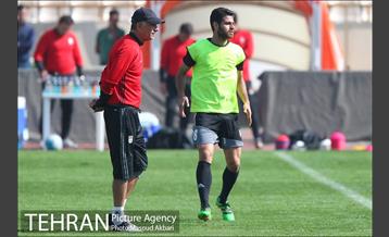 تمرین تیم ملی فوتبال 9