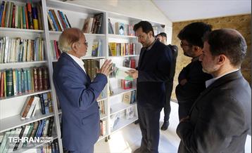 افتتاحیه کلبه کتاب در منطقه ۵ 5