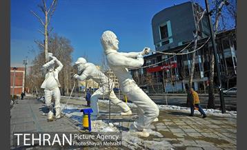 فصل زمستان در بوستان ملت 3