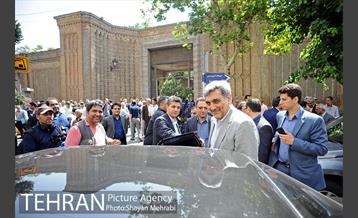 بازدید معاون اول رئیس جمهور به همراه شهردار تهران از مترو تهران 26