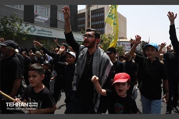 دسته عزاداری دانشگاه امام صادق(ع) در ظهر عاشورا 23