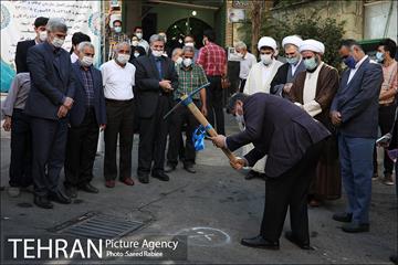 آئین آغاز عملیات اجرایی پروژه شبکه آب های سطحی و بهسازی محله کن 22