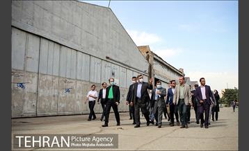 بازدید دکتر حناچی از بوستان ولایت 9